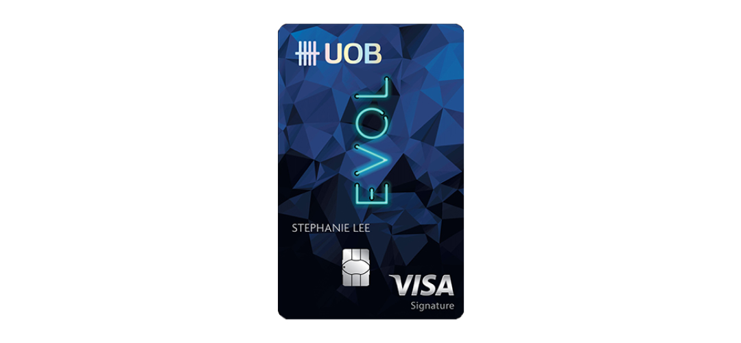 UOB EVOL Card: Enjoy 8% cashback on online and mobile contactless spend