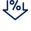 Low interest rate of 6%² per annum