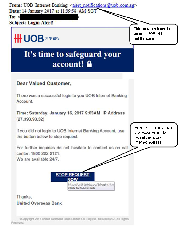 Uob Personal Internet Banking Services Uob Singapore Induced Info