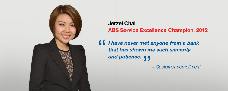 Jay Yeo - ABS Service Excellence Champion, 2011