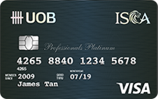 Elegant 88 Uob Professional Card