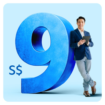 S$9