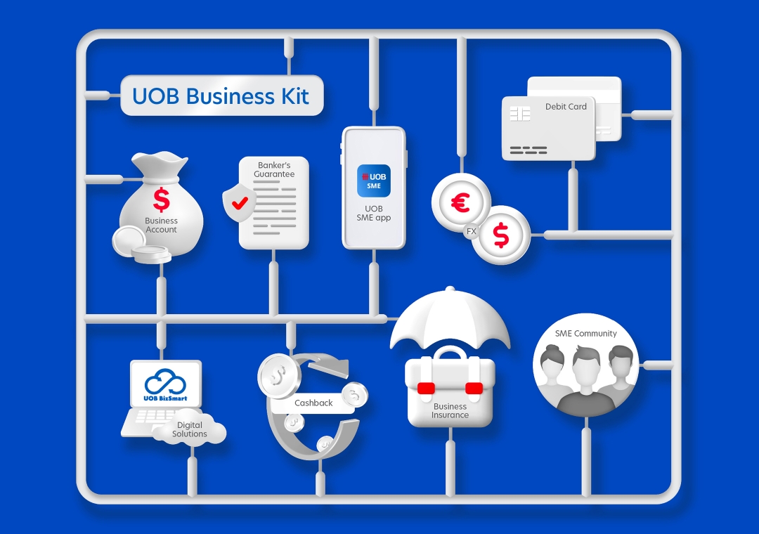 Enjoy more than S$4,000 savings with UOB Business Kit now
