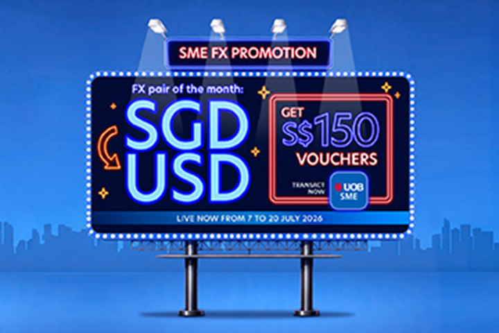 S$150 vouchers for SGD/USD FX transactions