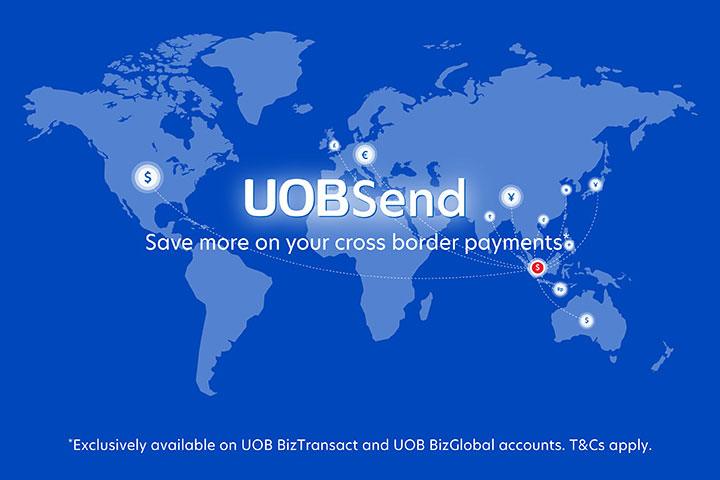 Save on cross-border payments with UOBSend