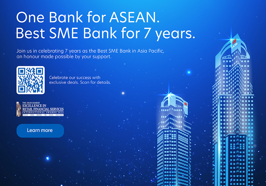 Join us in celebrating 7 years as the Best SME Bank in Asia Pacific, an honour made possible by your support.