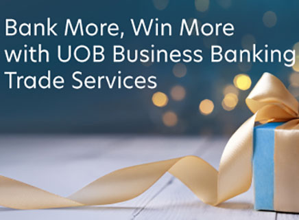 Bank more, win more with UOB business trade