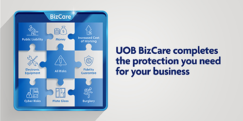 Get 10% off* UOB BizCare premium 