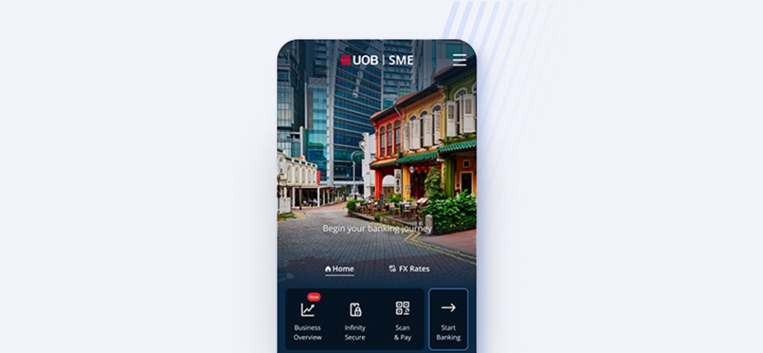 Get started with UOB SME app