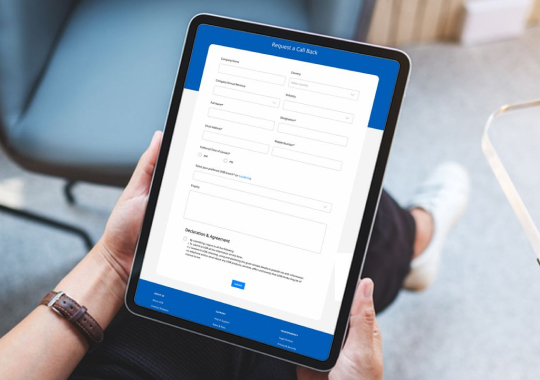 Contact us form