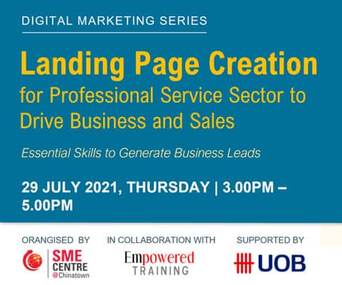 Landing Page Creation for Professional Service Sector to Drive Business and Sales