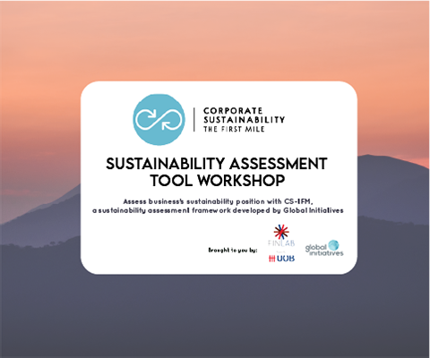 Sustainability Assessment Tool Workshop: Sustainability Innovation Programme