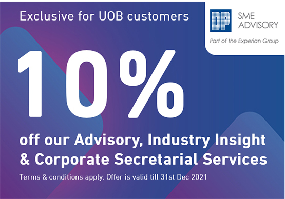 10% off services at DP SME Advisory