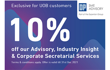 10% off services at DP SME Advisory