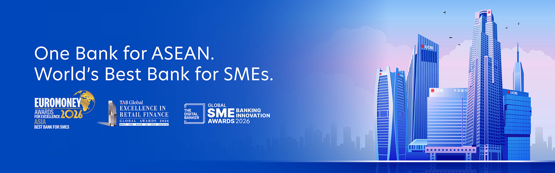 One Bank for ASEAN. World's Best Bank for SMEs.