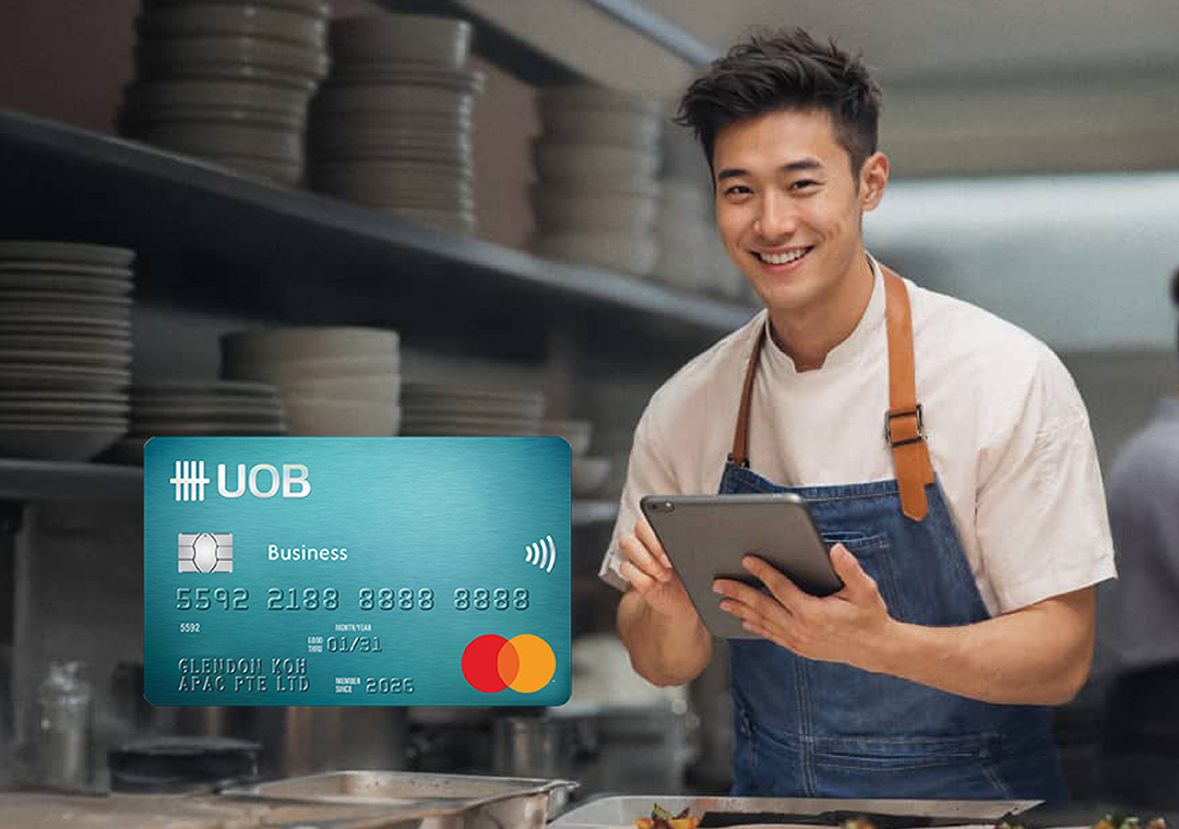 0% FX fees worldwide with UOB Business World Debit Card