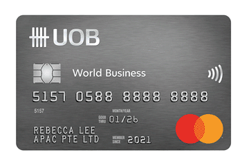 UOB World/Signature Business Card