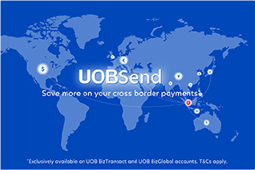 Save on cross-border payments with UOBSend