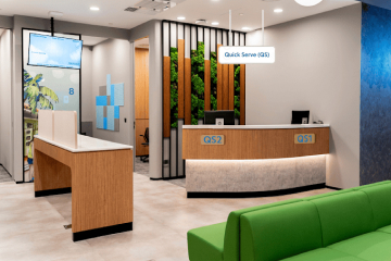 Quick Serve counter