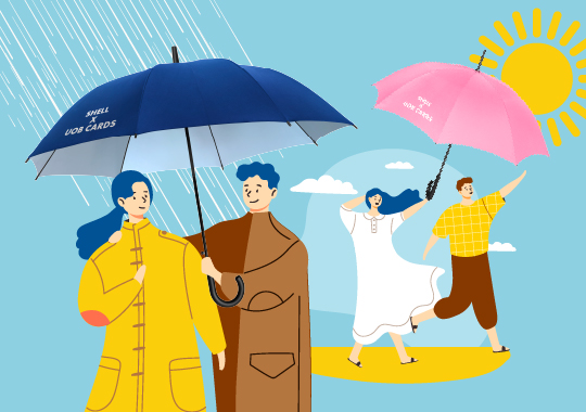 Here for you, rain or shine.