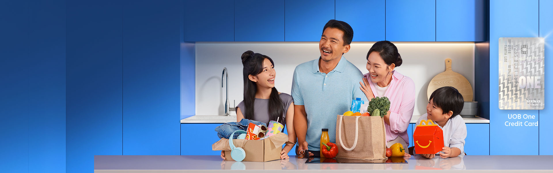 UOB One Credit Card – Get up to 20% cashback on daily spend