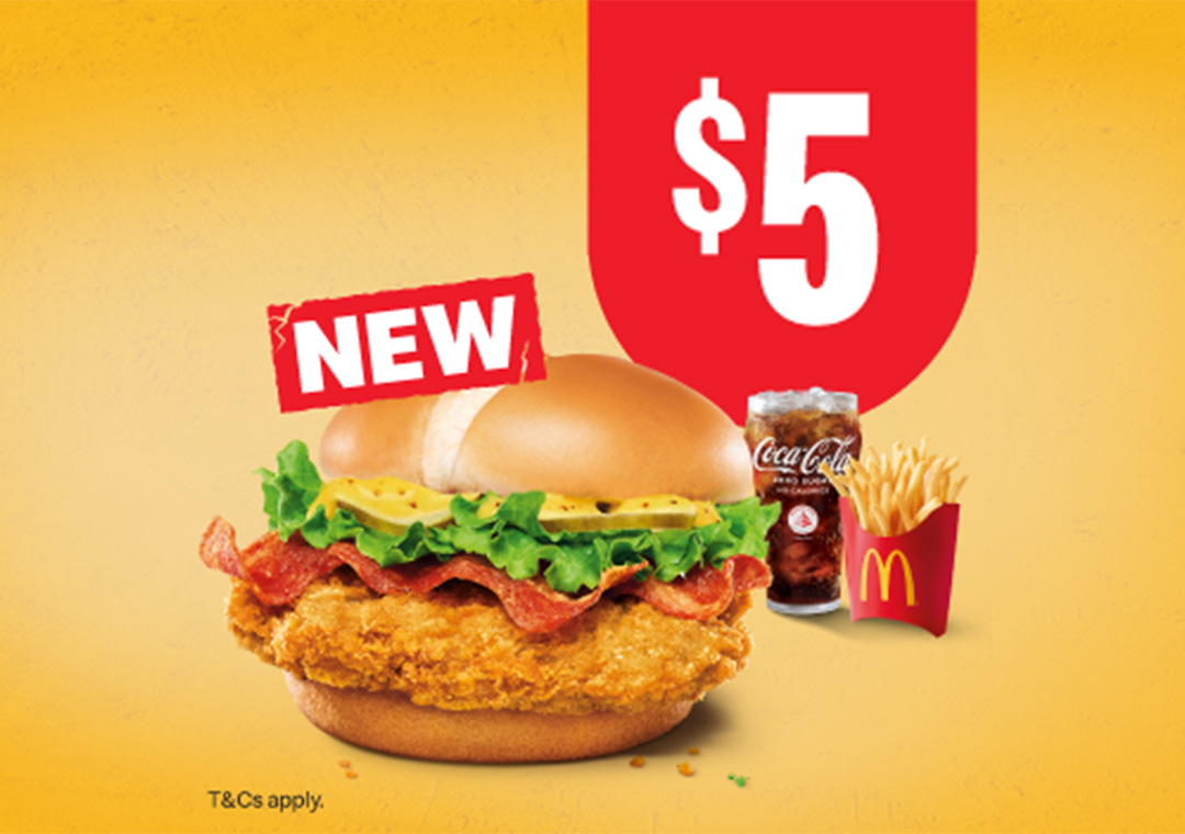 Exclusive S$5 Honey Mustard McCrispy<sup>&reg;</sup> meal* with UOB One Debit Card