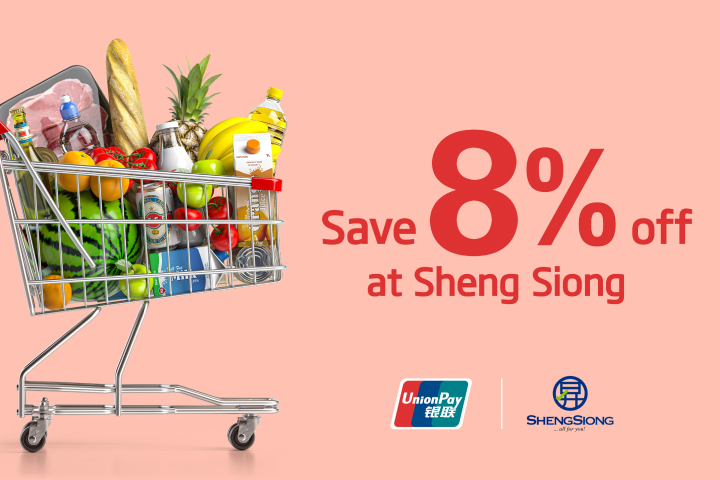8% off at Sheng Siong Supermarkets (Save up to S$192)