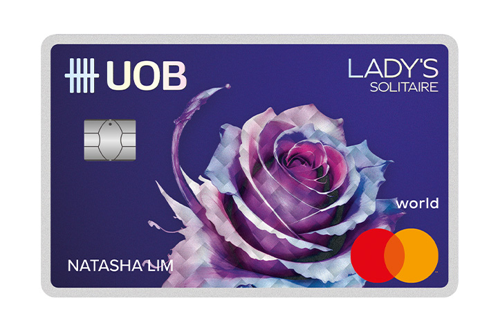 UOB Lady's Solitaire Card