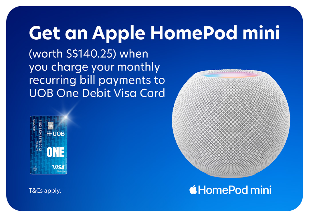 Exclusive promotion for selected UOB One Debit Visa Cardmembers!