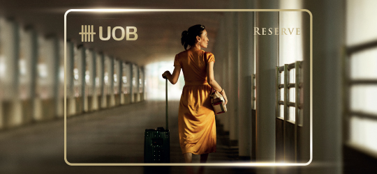 Unrivalled travel benefits, reserved for you