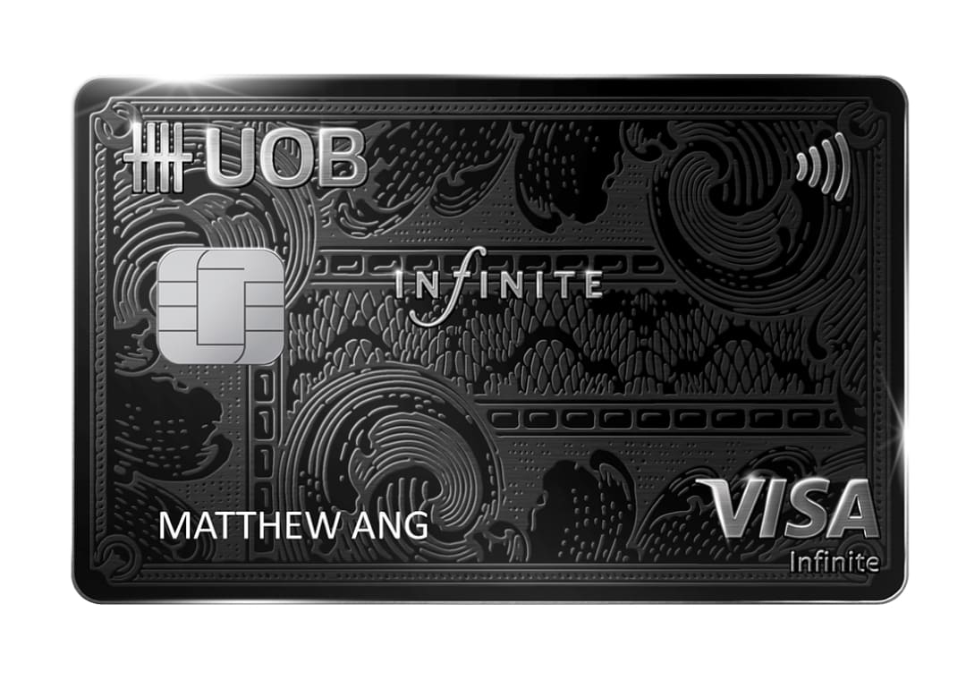 Get up to 80,000 air miles when you apply today for the UOB Visa Infinite Metal Card