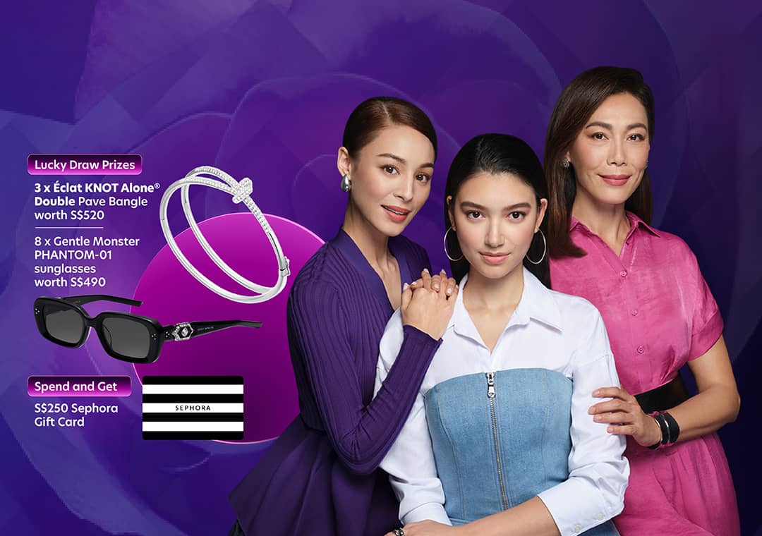 Spend & Get a S$250 Sephora Gift Card