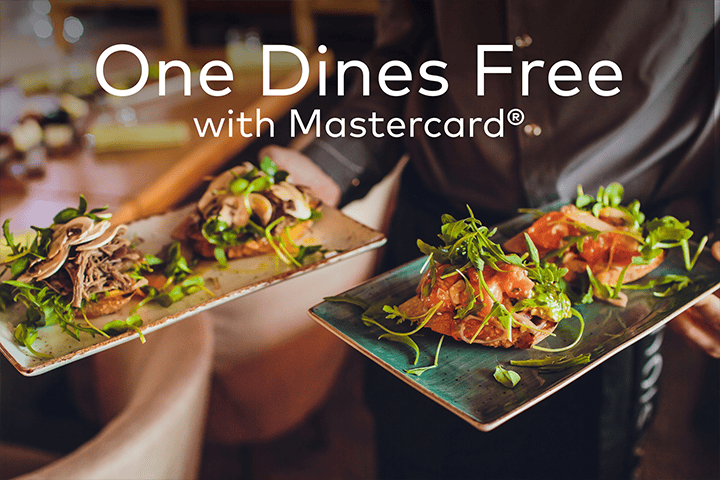 One Dines Free with Mastercard