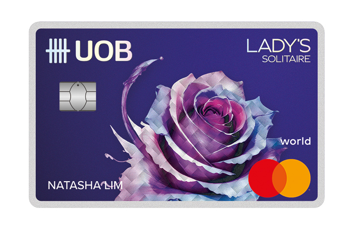 UOB Lady's Solitaire Card