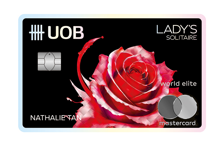 UOB Lady’s Solitaire Metal Card