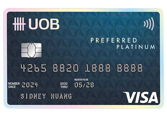 Get S$350 cash credit when you apply today!