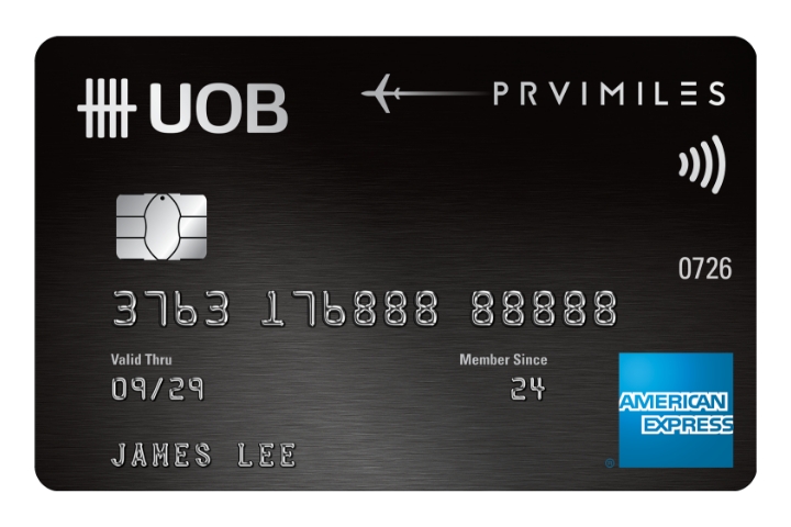 UOB PRVI Miles American Express Card