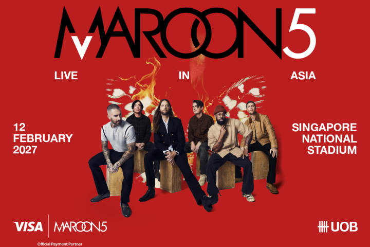 The Maroon 5 Asia 2027 Tour in Singapore​