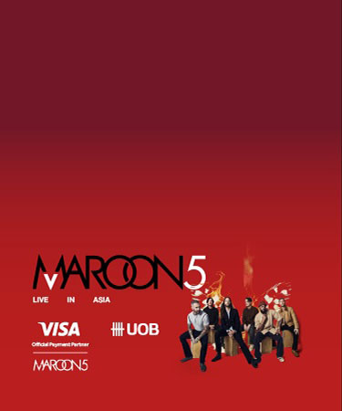 The Maroon 5 Asia 2027 Tour in Singapore