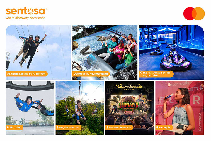 Sentosa x Mastercard: 1-For-1 Attraction