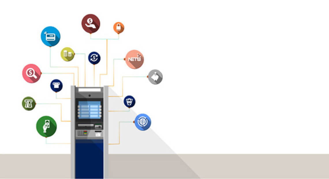 Get more banking done at our ATMs