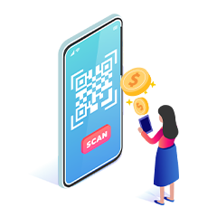Personalised QR code greetings