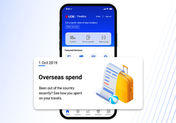 uob travel expenses