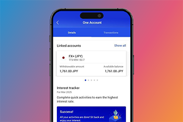 Check your foreign currencies balance easily