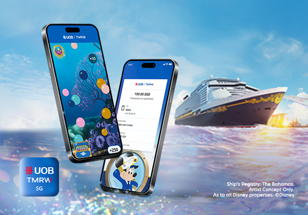 Tap your way to a magical voyage with UOB TMRW