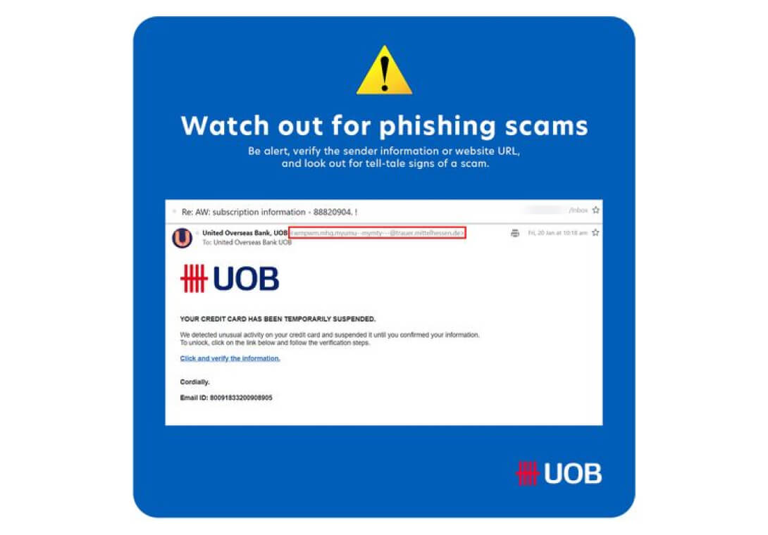 Is this an email from UOB?