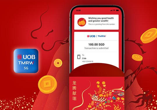 Win S$8,888 cash when you send e-Hongbaos
