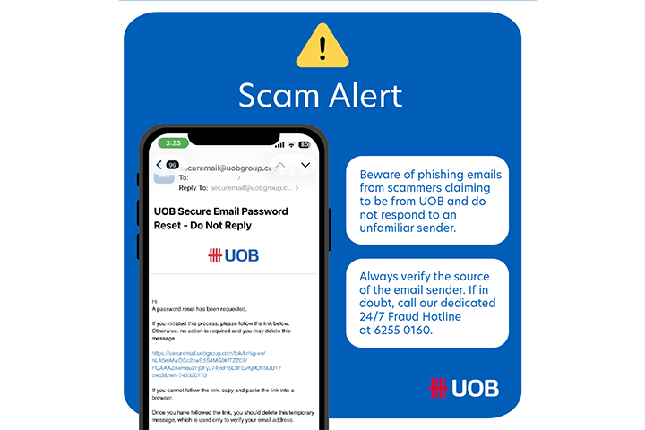 Phishing scam