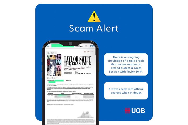 Fake UOB Banking app