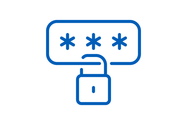 Keep your password confidential